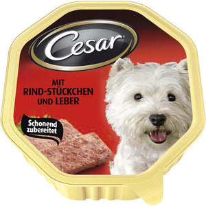 CESAR s govedinom i jetrom, pašteta, 150g