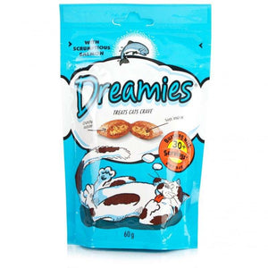 DREAMIES Poslastica s lososom, 60g