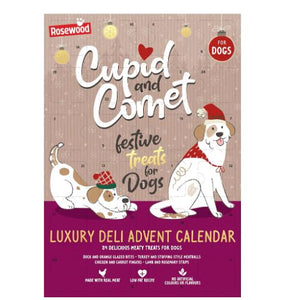 CUPID&COMET Adventski kalendar za pse, poslastice, 100g