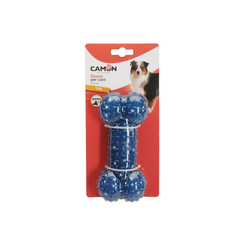 CAMON Igračka za pse Kost, TPR, s pištalicom, 16cm, razni motivi