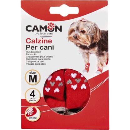 CAMON Čarapice za pse Hearts fantasy