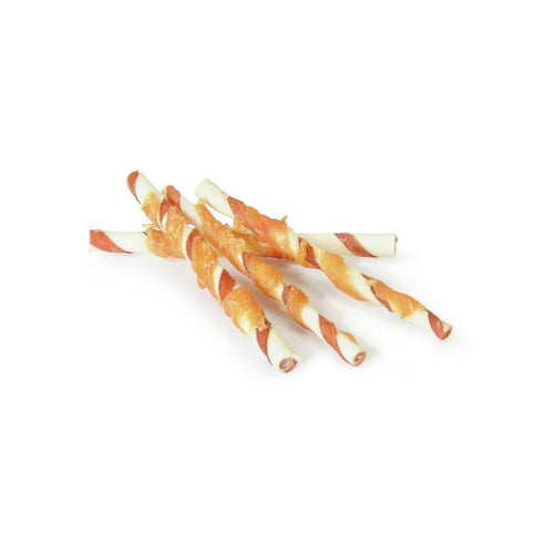 CAMON Poslastica za pse, Rawhide Wrap svinjetina, govedina i piletina, 80g