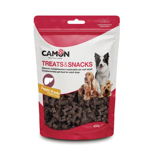 CAMON Snackbox, Poslastice za pse s jetrom, 450g