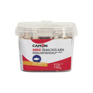 CAMON Mini Snack Mix, poslastica za pse s lososom, 140g