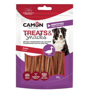 CAMON CLERANCE Treat&Snacks, trakice pačetine, poslastica za pse, 80g