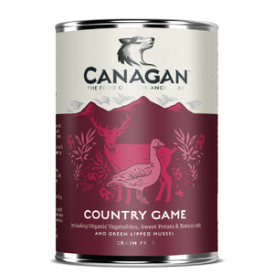 CANAGAN Country divljač s organskim povrćem, 400g