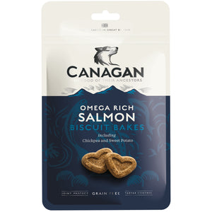 CANAGAN Biscuit Bakes, losos bogat omegom, bez žitarica, 150g