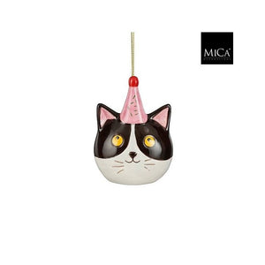 MICA Ukrasni Ornament Mačka, crna