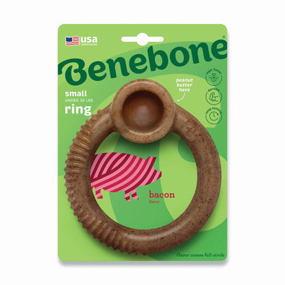 BENEBONE Igračka za pse Ring, aroma slanine