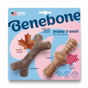 BENEBONE Igračka za pse PUPPY Maplestick/Zaggler, aroma javora i svinjetine