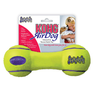 KONG Igračka za pse Air Dog Squeaker Dumbbell zvučna