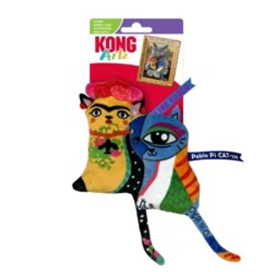 KONG Igračka za mačke Artz Kahlo / Picasso 2-pk
