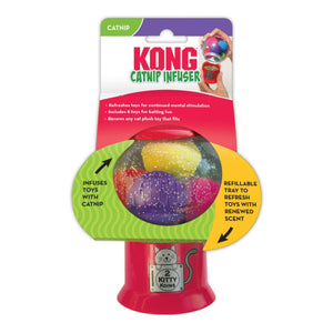KONG Igračka za mačke Catnip infuzer, 9x9x13cm