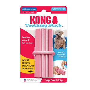 KONG Igračka za štence Puppy Teething Stick, M - 4,5x9x4,5cm