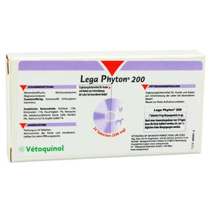 VETOQUINOL Legaphyton 200 za zaštitu jetre za pse i mačke, 24tbl.