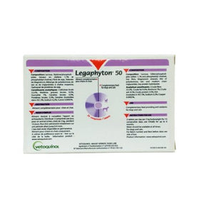 VETOQUINOL Legaphyton 50 za zaštitu jetre za pse i mačke, 24tbl.