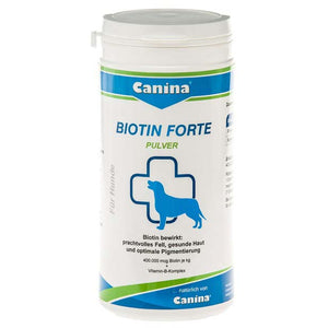 CANINA Biotin Forte, prah za sjajnu dlaku pasa, 200g