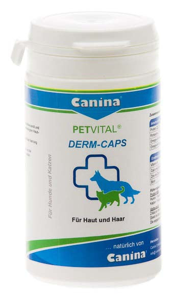 Petvital Derm Caps kapsule za pse i mačke za kožu i dlaku – Pet-centar.hr