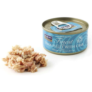 FISH4CATS Konzerva tuna s račićima 70g