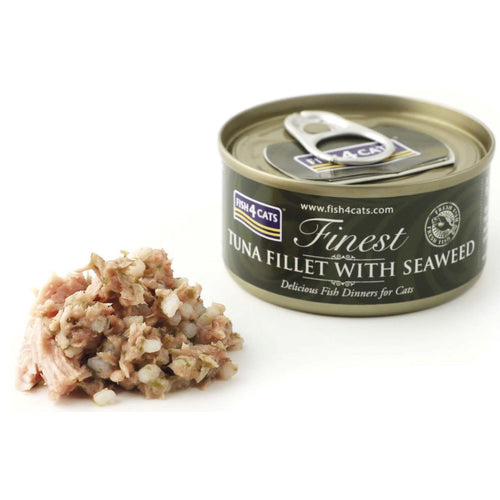 FISH4CATS Konzerva Tuna s morskom travom 70g
