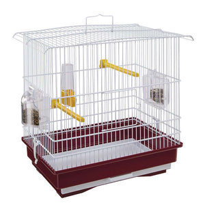 FERPLAST Krletka za ptice Giusy bijela 39x26x37cm