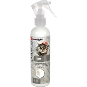 FLAMINGO Šampon Dry za suho pranje mačke 200ml