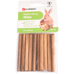 FLAMINGO Igračka za glodanje Nibo, 10 komada