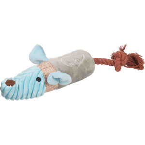 FLAMINGO Shabby Chic miš s konopom, 40cm