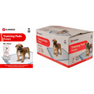 FLAMINGO Puppy Training Pads upijajuće prostirke M, 60x45cm