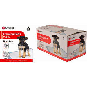 FLAMINGO Puppy Training Pads upijajuće prostirke L, 90x60cm