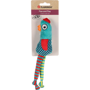 FLAMINGO Kokoš s ketnipom, zelena, 23cm