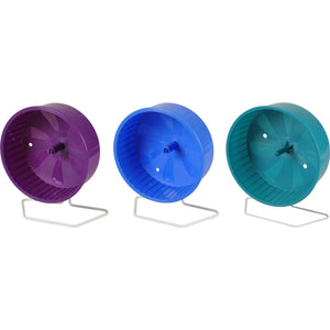 FLAMINGO Kolut s postoljem Willy Wheel za male glodavce, plastični, razne boje
