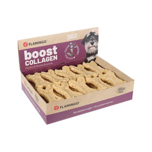 FLAMINGO Boost Bone, s piletinom i kolagenom, poslastica za pse, 1kom/24g