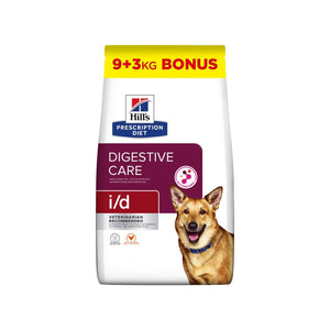 HILL's PD Canine i/d Active Biom Digestive, kod gastroin.poremećaja, 9+3kg BONUS
