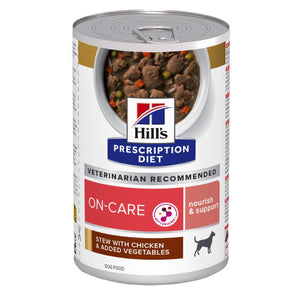 HILL's PD Canine On-Care Stew piletina/povrće, za oporavak, 354g