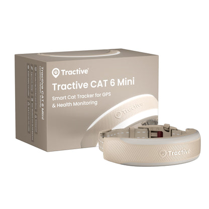 TRACTIVE CAT 6 mini, GPS uređaj za praćenje i zdravstveni nadzor mačaka, s integ