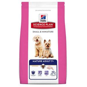 HILL's MATURE 7+ Small/Miniature Piletina, 1,5kg, -20%