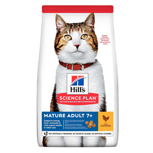 HILL's Feline MATURE 7+ s piletinom, 1,5kg