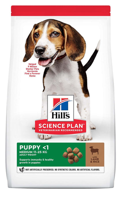 Hill's PUPPY Medium s janjetinom i rižom
