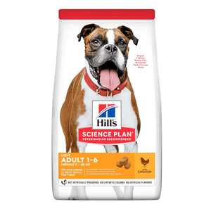 HILL's Canine Light Medium Piletina 14kg