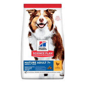 HILL's Canine MATURE Medium s piletinom, 14kg