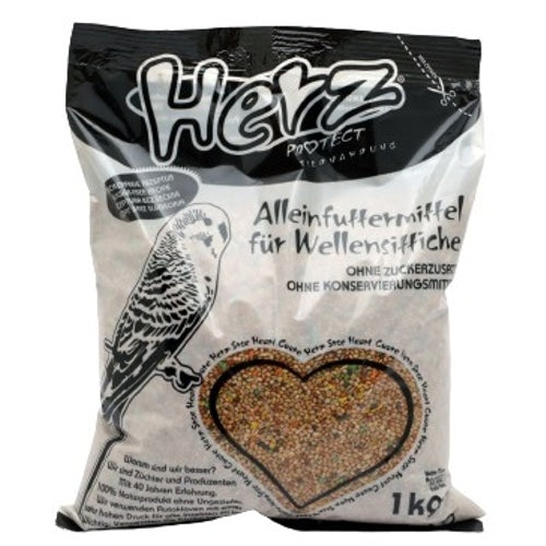 HERZ PROTECT Tigrica, potpuna hrana za male papige, 1kg