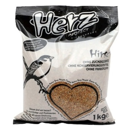 HERZ PROTECT Proso, dopunska hrana za ptice, 1kg