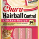 CHURU Hairball Control Piletina, kremasta poslastica za mačke, 4x14g