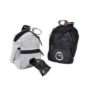 FLAMINGO Gray&Black dispenzer vrećica za izmet i poslastica, 1rola*15vrećica