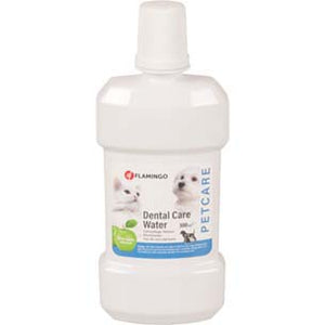 FLAMINGO Voda za dentalnu njegu s aromom jabuke za pse i mačke 300ml