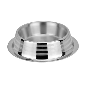 MR. PET Zdjelica Premium Silver Stripes, inox, protuklizna