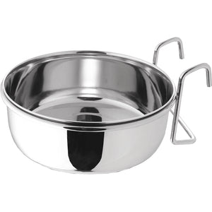 MR. PET Zdjelica za ptice, inox, s kukama za vješanje