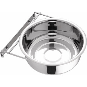 MR. PET Zdjelica za kavez, inox, s držačem, 1,35 L