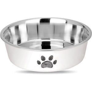 MR. PET Zdjelica Bonney Forensic Paw, inox, protuklizna, bijela